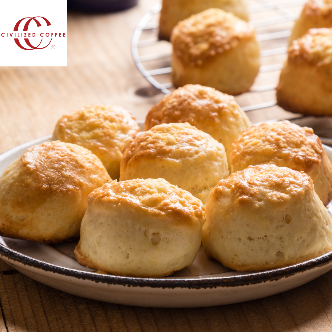 Orange Zest Scones Recipe with Civilized Coffee Orange Zest Granules