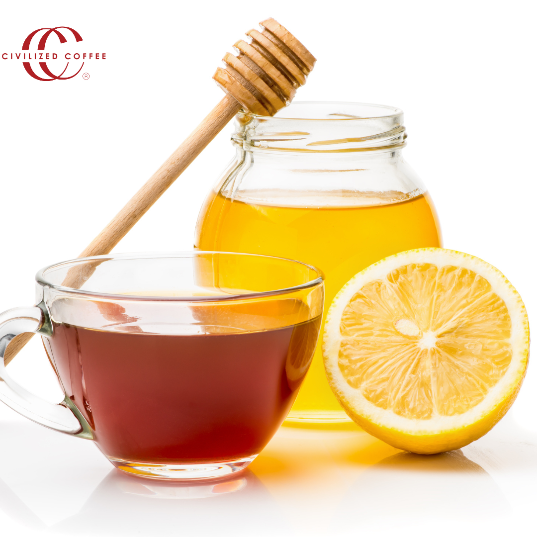 Sweet Lemon Decaf Iced Tea Recipe with Civilized Coffee Instant Assam Decaf Black Tea Powder