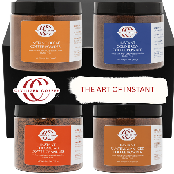 Instant Coffee Variety Gift Box | Civilized Coffee