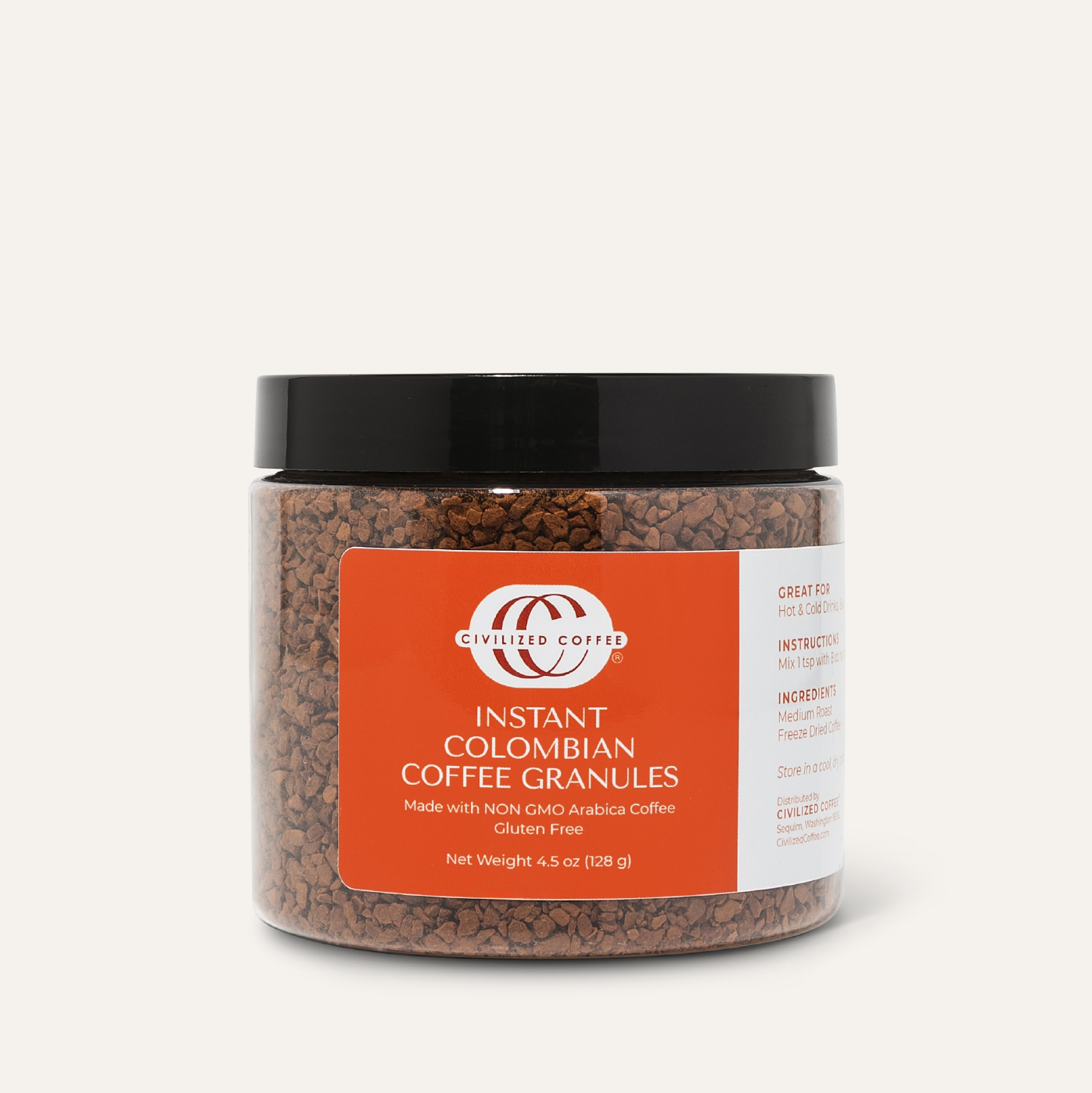 Instant Colombian Coffee Granules